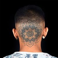 Dotwork tattoo style example